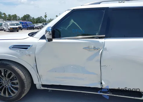2022 Nissan Armada Platinum 2Wd from USA, damaged, VIN JN8AY2DAXN9390818